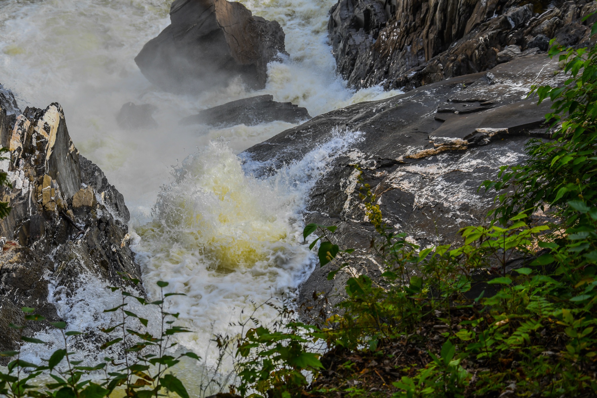 Victoria Falls aerial view